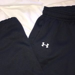 Black fleece sweats